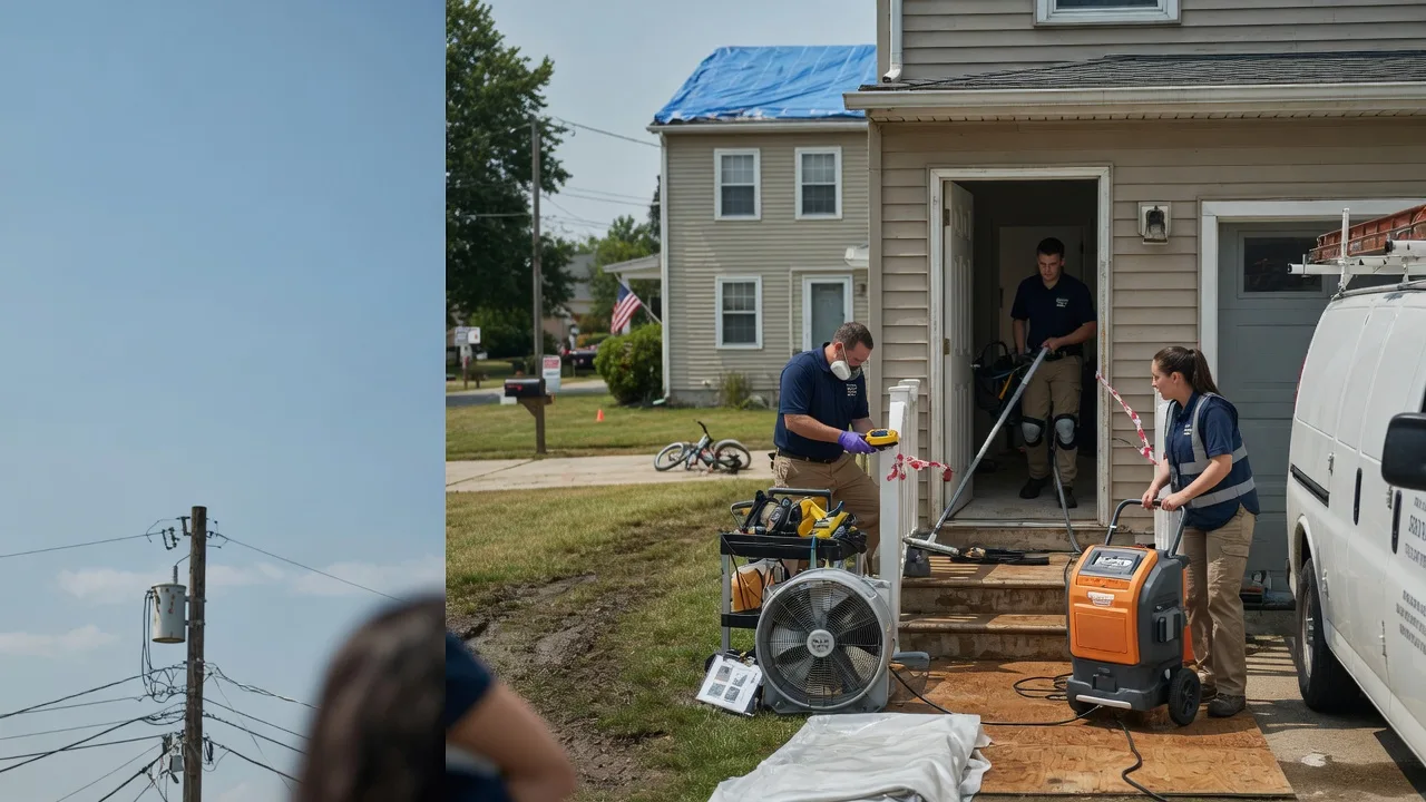 Water Damage Repair in Castleberry, AL near me